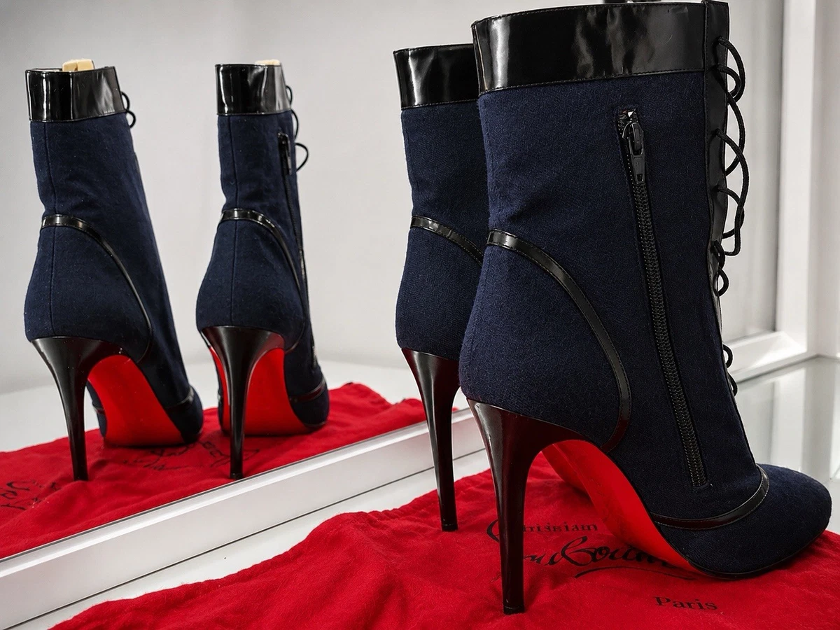 Christian Louboutin Bootie Black Boots for Women for sale | eBay