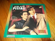 PITFALL Laserdisc LD EXCELLENT CONDITION DICK POWELL JANE WYATT GREAT FILM!
