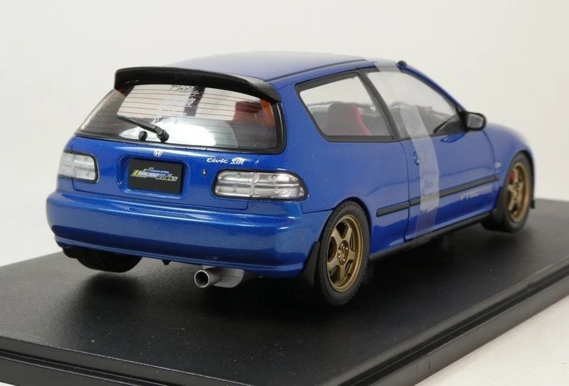 Solido Honda Civic EG6 Cobalt blue pearl 1991 1/18 S1810406 - Immagine 3 di 3