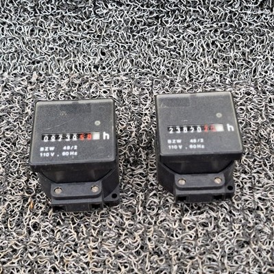 BZW48/2, Hour Meter Counter. 110V. Made in West Germany