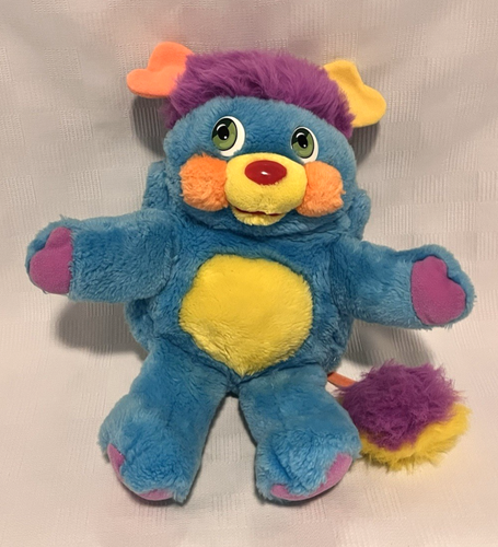 Ancienne Peluche Plush POPPLES POM POM Party Girl Vintage 26 cm Mattel