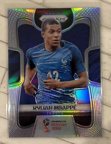Kylian Mbapp 2018 Panini Prizm Kylian Mbapp #80 Silver Prizm