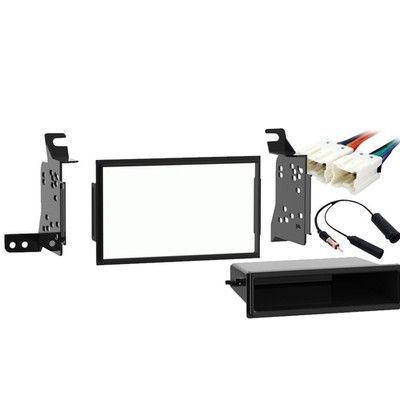 Fits Nissan Pathfinder 08-12 Metra Double DIN Dash Kit w/ Harmony Radio Harness