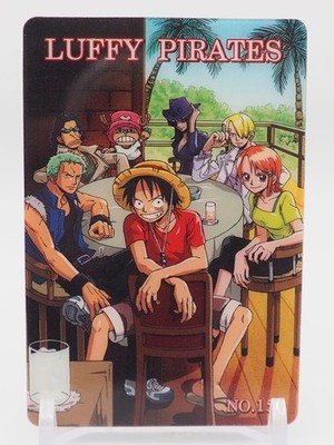 Luffy Pirates One Piece King of Pirates Gummy Card No.150 Bandai Japan ZG266