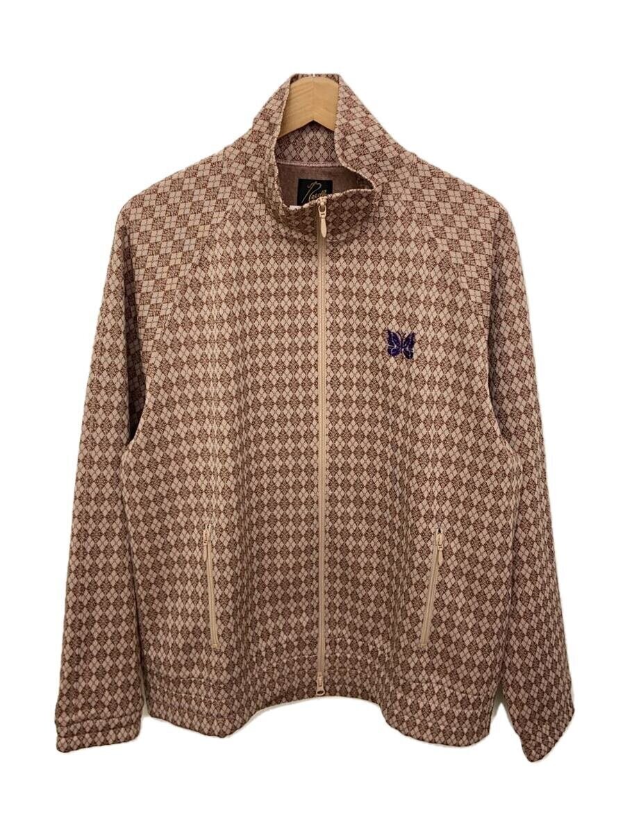 Needles Jacket L Polyester Allover Pattern Brown - image 1