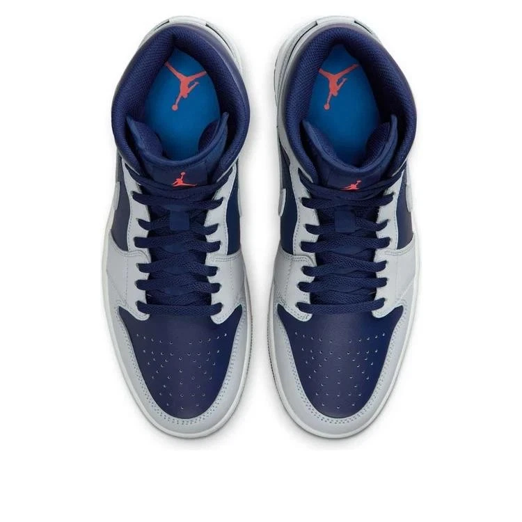 Nike Air Jordan 1 Mid Blue Void Men's DQ8426-403 New - Image 3 of 4