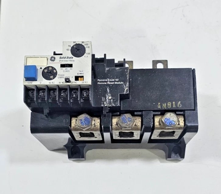 GENERAL ELECTRIC CR324FXMS Used Working Motor Protection Overload Relay
