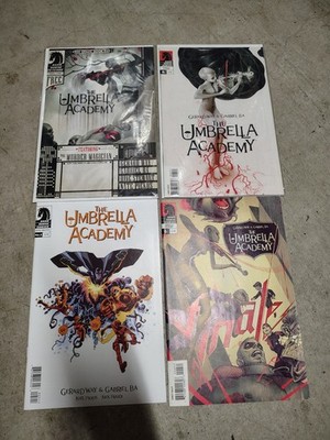 Umbrella Academy #0, 4, 6 - FCBD 2007 1st Appearance Team  Gerard Way & G. Ba!