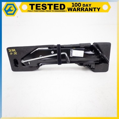 15-24 PORSCHE MACAN EMERGENCY WHEEL JACK LIFT TOOL KIT W/ FOAM STORAGE BOX OEM