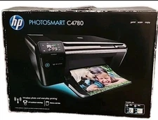 HP Printer Photosmart C4780 Printer - Wireless All-in-1 Inkjet Print Scan Copy