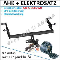 AHK ES7 FüR Renault Clio III SW Grandtour 08- AnhäNgerkupplung Eph-Deaktivierung