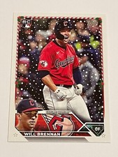 2023 Topps Holiday Mega Box Baseball #61 - Will Brennan RC - Cleveland Guardians