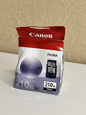 Genuine Canon Pixma 210XL Black Ink Cartridge PG-210XL, Sealed | eBay