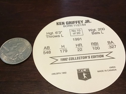 KEN GRIFFEY JR Oddball Insert & Regular issue Baseball MARINERS YOU CHOOSE - Picture 272 of 508