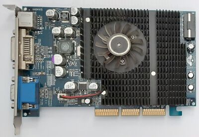 Galaxy 6AD4V15 AGP Graphics Card (Nvidia GeForce 6600, 128MB, Retro, 2005)