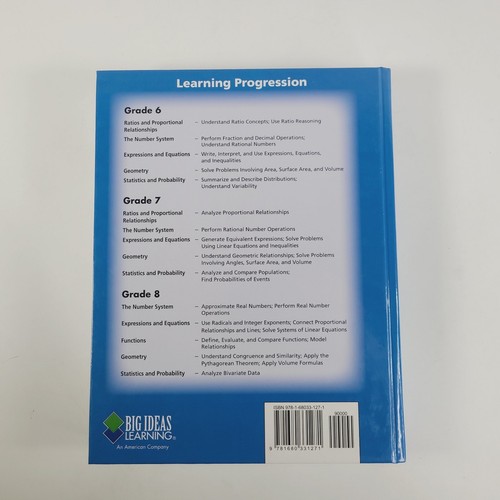 Big Ideas Math Course 3 A Bridge To Success TEACHING Edition New 