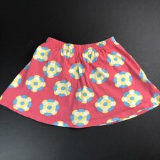 Hanna Andersson Pink Floral Skirt Size 6/7 120 Cm ; 100 Cotton