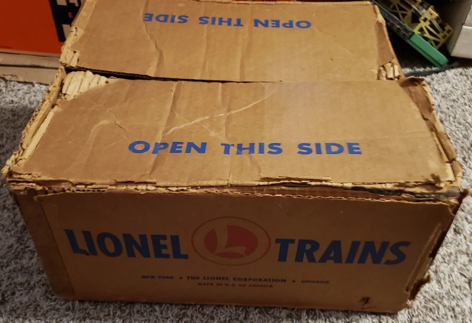 1953 Lionel 2211WS 681 STEAM Locomotive FREIGHT set box only no trains POOR cond - Image 3 of 4