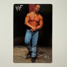 1999 WWF WWE Wrestling Vending Machine Sticker Decal Stone Cold Steve Austin