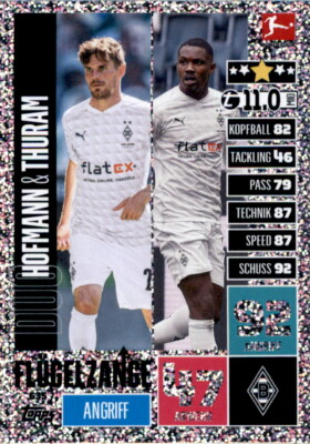 Match Attax Extra 20/21 - 635 Hofmann & Thuram Flügelzangen
