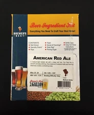 AMERICAN RED ALE Beer Kit Brewers Best One Gallon Home Brew Beer Ingredient Kit