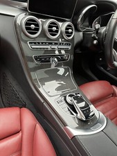 Real Carbon Fibre Centre Console Dash Trim Mercedes C Class W205 S205 C205 43 63