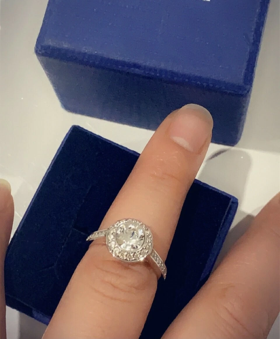 Swarovski Attract Round Ring eBay