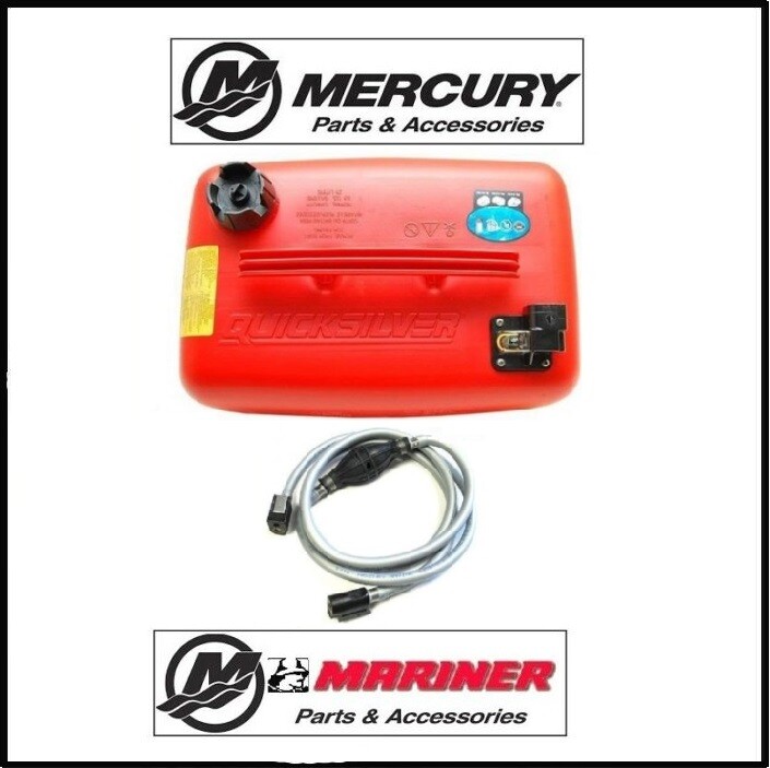Quicksilver 25L Fuel Tank & Line Mercury Mariner Outboard Fuel Tank eBay