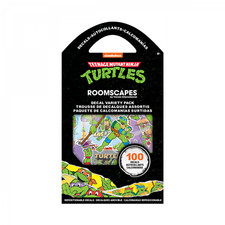 Teenage Mutant Ninja Turtles Room Decals 100-Pack Multi-Color
