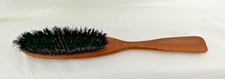 OXCO Vintage Clothing Brush and Shoe Horn Made from Genuine Walnut Wood