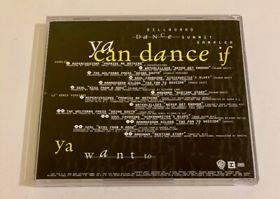 12  Remix Versions CD Ya Can Dance If Ya Want To Billboard Summit Sampler (1995)