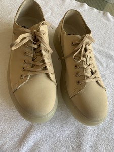 cream dr martens