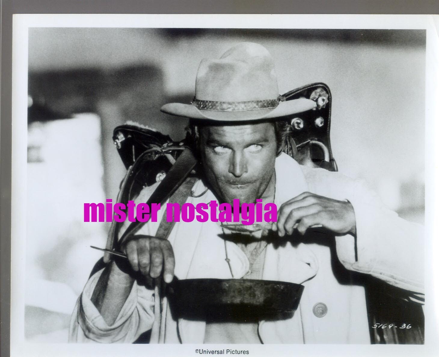 Vintage Photo 1973 Terence Hill My Name Is Nobody