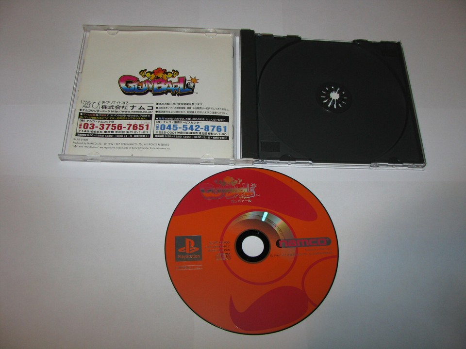 Gunbarl Version Japonaise Pour PS1 – Jeu En Très Bon état, Boîte Et Instructions Incluses