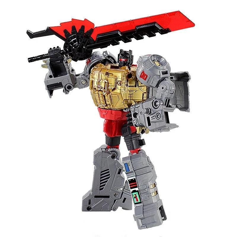 New BPF Volcanicus Dinobot 5 In 1 Power of the Primes Action Figure 13" Toys - Image 4 of 4