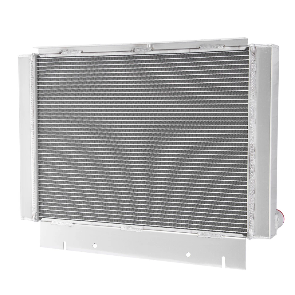 CU6063 4-Row Aluminum Radiator Fit 1960-1963 Ford Galaxie/Galaxie 500 L6 V8 Foto 2 de 4