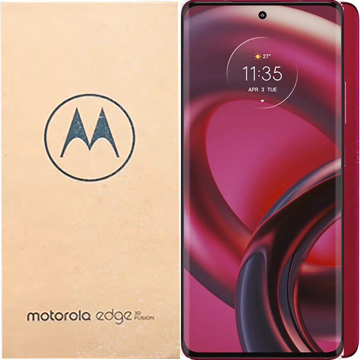 Motorola Edge 30 Fusion 5G Viva Magenta 128GB +8GB Dual-SIM Unlocked GSM  NEW