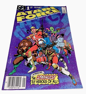 ATARI FORCE 1 VF+ First Appearance Atari Force Canadian Price Variant **NICE**