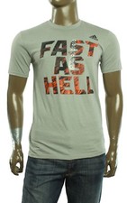 New Mens Adidas The Go To Performance Medgry Graphic Crew Neck Tee T Shirt M