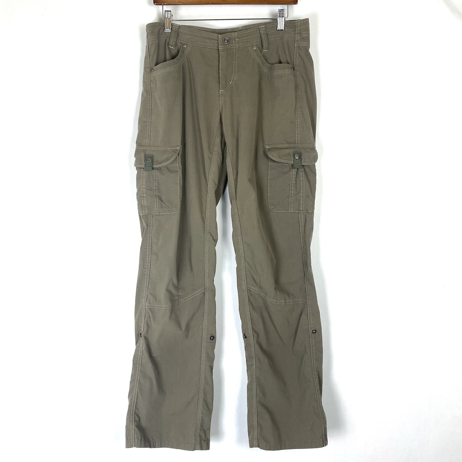 Kuhl Womens Roll Tab Cargo Pants in Vintage Patina Dy… Gem