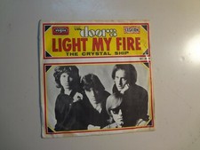 DOORS: Light My Fire- Crystal Ship-Germany 7" 68 Elektra Records INT. 80146 PSL