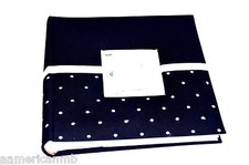 Pioneer Photo Album 200 Picture 4x6 Wedding Black w/ Frame Embroidered Polka Dot