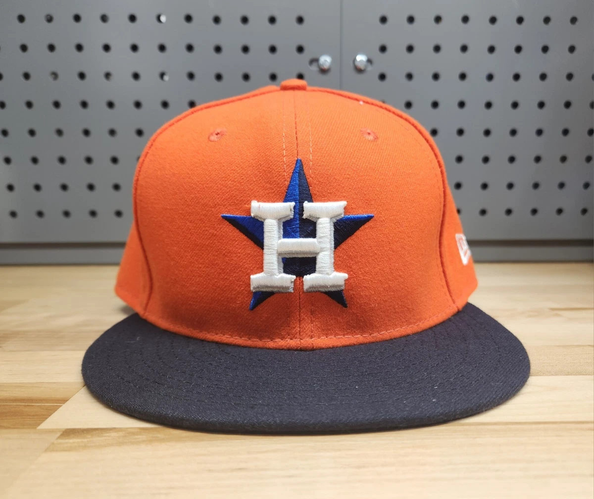 New Era Houston Astros ALT 2022 59Fifty Fitted Hat (Orange) MLB