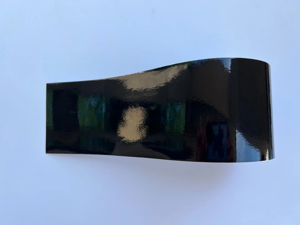 3M Chrome Delete Vinyl Wrap 2080 Series Film Gloss Black Air Release 4" x 84" - Image 2 of 2