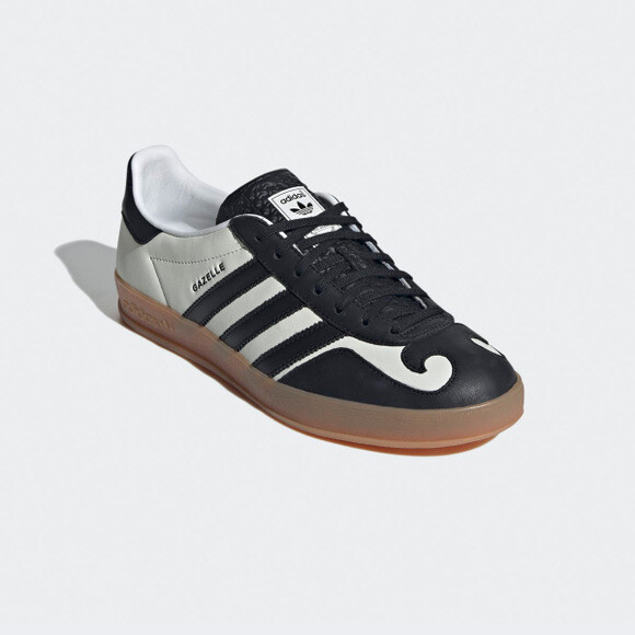  GAZELLE INDOOR スニーカー Adidas Gazelle Indoor Gatsin - Black White IH9990 Mens Shoes