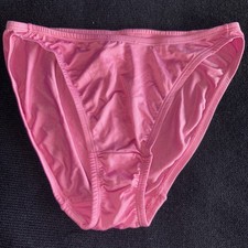 Maidenform Body Hugs Y2K Panty Hi-Cut Barbie Pink M Bikini Nylon Underwear
