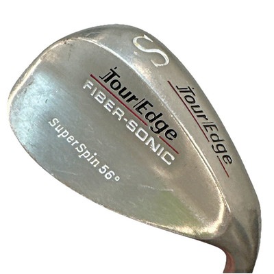 Tour Edge Fiber-Sonic SuperSpin 56° S Sand Wedge Lightweight Steel 35  RH
