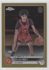 2022-23 Topps Chrome OTE Overtime Elite Gold Refractor 40/50 Tyler Bey #16 1pe9