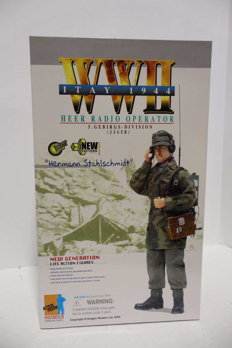 Dragon 1/6 Italy 1944 Heer Radio Operator Herman Stahlschmidt