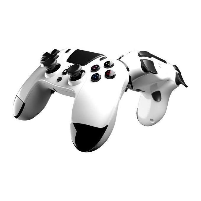 Gamepad Wireless Gioteck VX4 Bianco - Stile e Performance per PS4/PC
